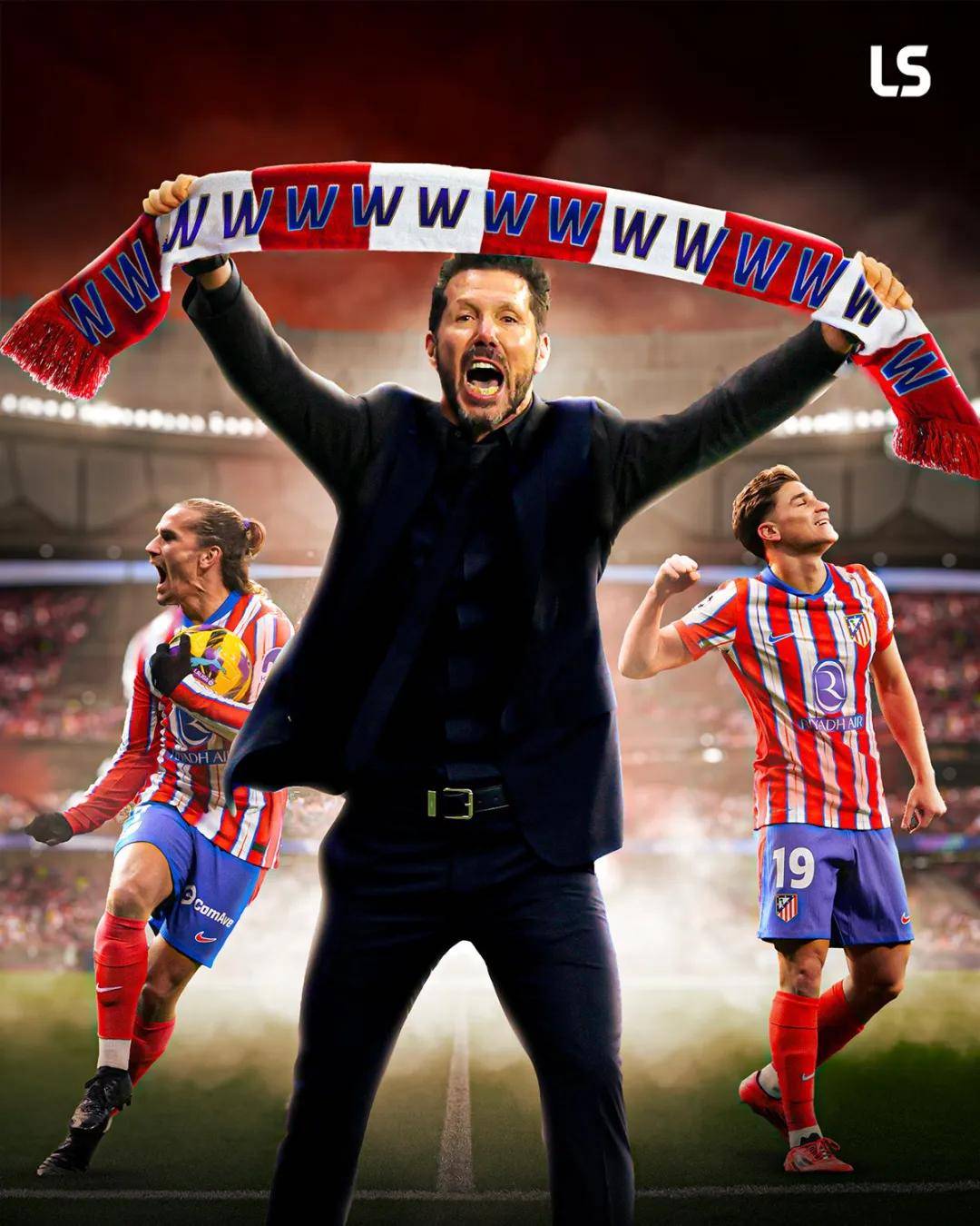 马德里竞技取得连胜，排名联赛榜首