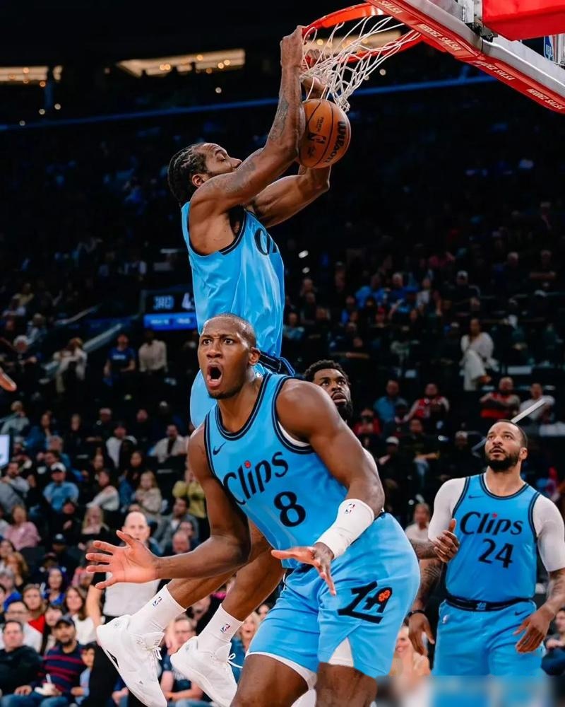 快船主场惜败灰熊，结束四连胜